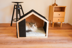 モダンペットハウス　ウッドフレーム